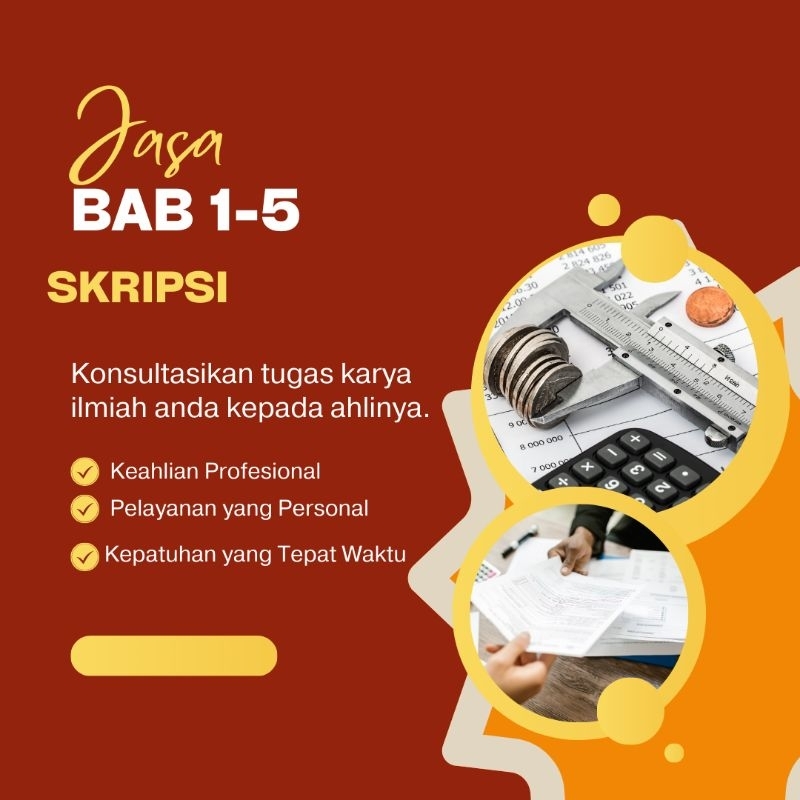 Jasa Pengerjaan Skripsi / Tugas Akhir Bab 1-5 – Profesional & Terpercaya