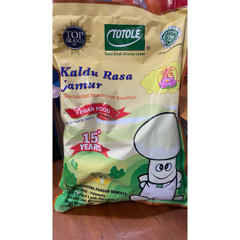 

TOTOLE Kaldu Jamur 400gr