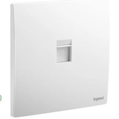 LEGRAND Mallia Sense Outlet Data RJ45 Cat6 Stopkontak Data Cat 6 White