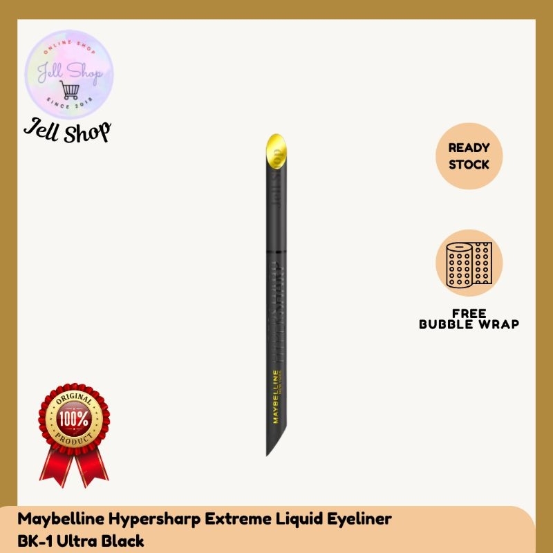 Maybelline Hypersharp Extreme Liquid Eyeliner - Eye MakeUp - Waterproof Eyeliner