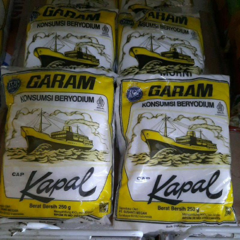 

Garam Yodium Kapal, Garam Beryodium 250 gram