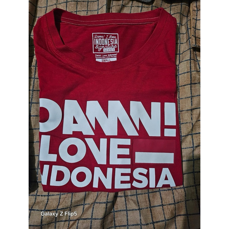 Baju Damn I Love Indonesia Original
