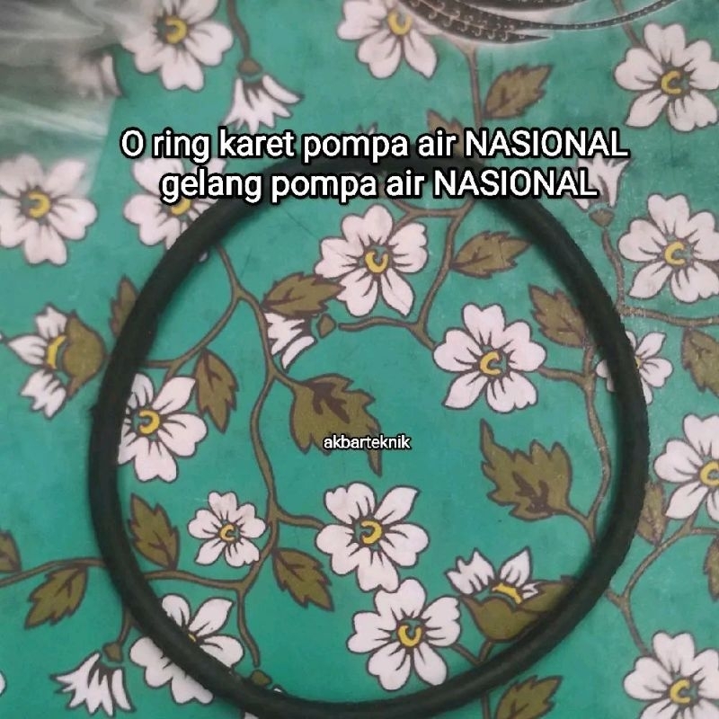 O ring karet pompa air NASIONAL gelang pompa air NASIONAL