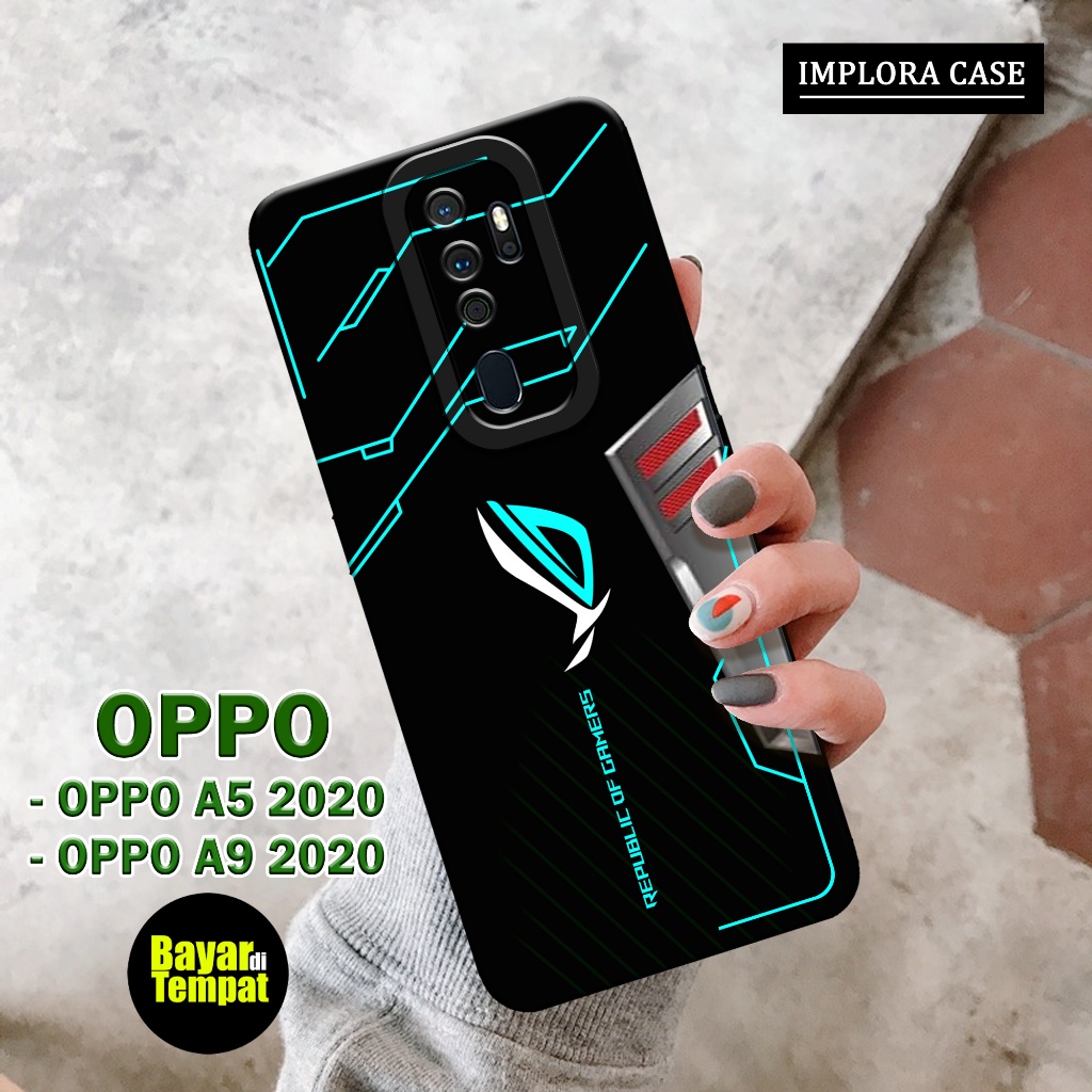 Case Oppo A5 2020 / Oppo A9 2020 Motif Gaming IMPLORA CASE Casing Oppo A5 2020 / Oppo A9 2020 Softca