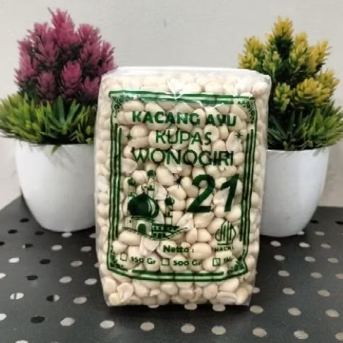 

Kacang kupas ukuran kecil 1kg, 500g, 350g
