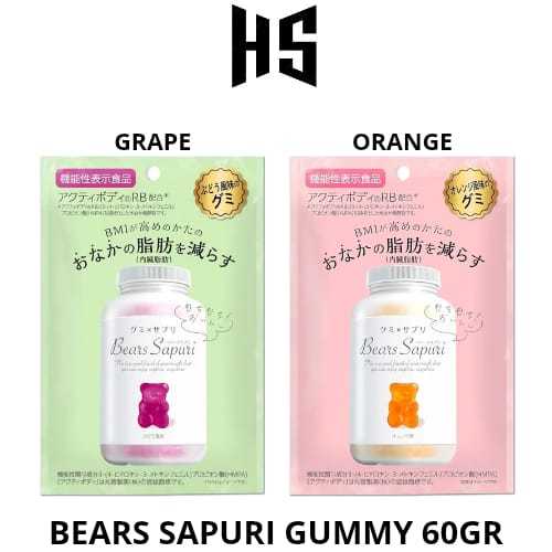 

Bears sapuri 60gr diet candy permen diet BMI original japan