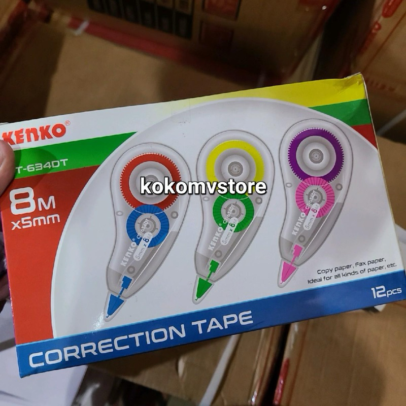 

tip x / corection tape ct 903dt kenko
