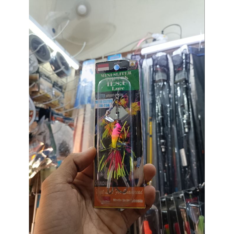 UMPAN CASTING TOMAN/GABUS MINI SLITER TIK TOK