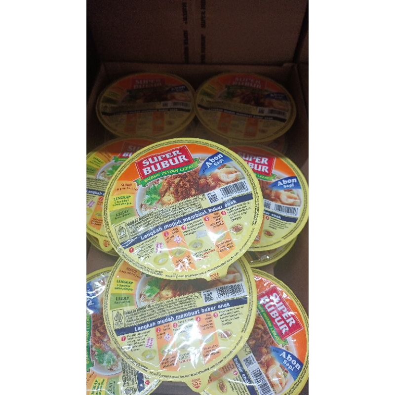 

Super Bubur Cup Abon Sapi 67gram