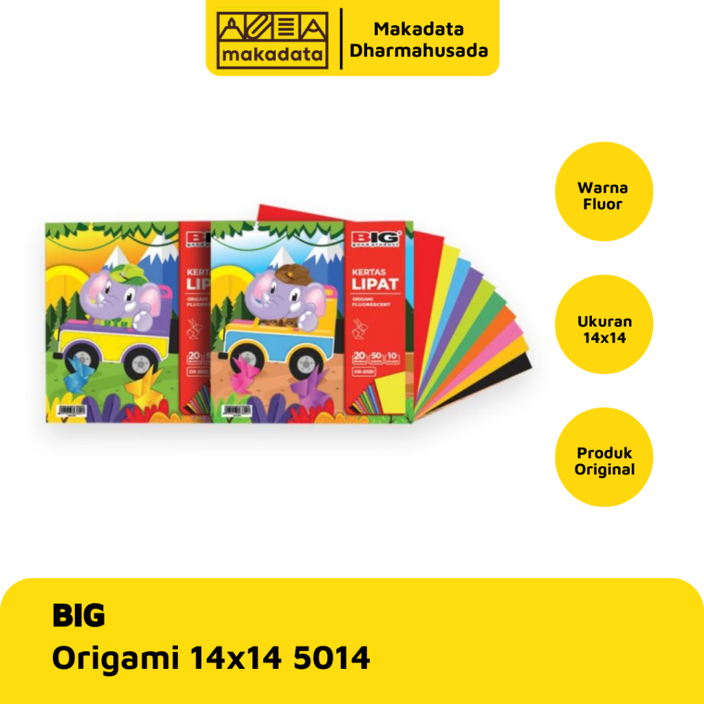 

ORIGAMI / KERTAS LIPAT BIG 14x14CM 5014 MURAH