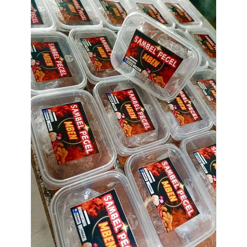 

Sambel Pecel Pedas Mben Madiun 200gr