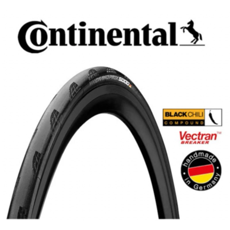 Continental tire Grand Prix 5000 GP5000 700 x 28 Clincher - Black/Black