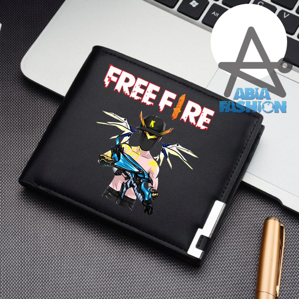 Dompet Wallet FREE FIRE SKIN dompet kulit sintetis
