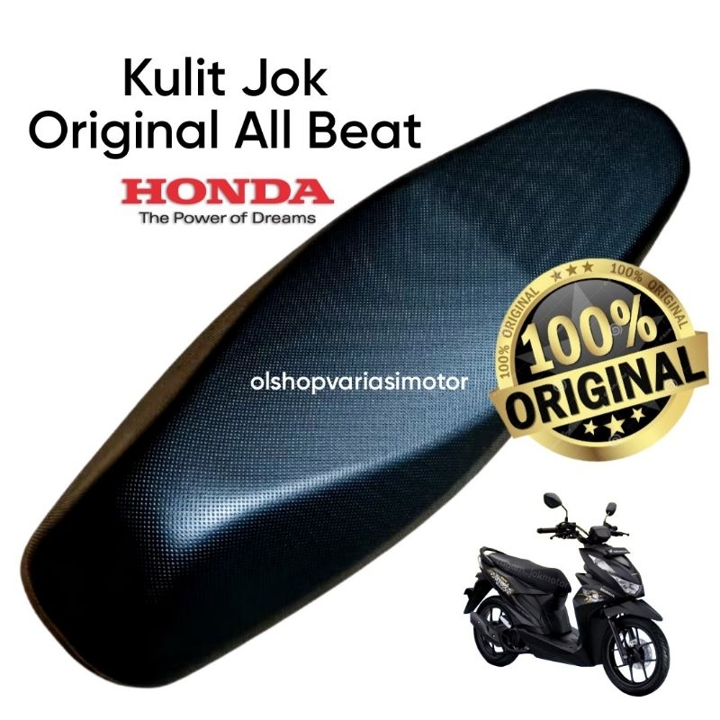 Kulit Jok Original Motor All Beat Deluxe Street New Fi Karbu Dijamin Asli
