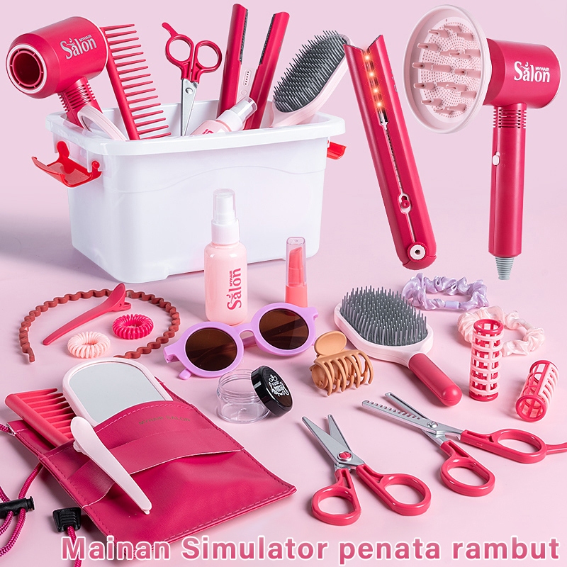 Mainan Salon Salonan Anak Perempuan Mainan Make up Anak Perempuan Mainan Koper Anak Perempuan