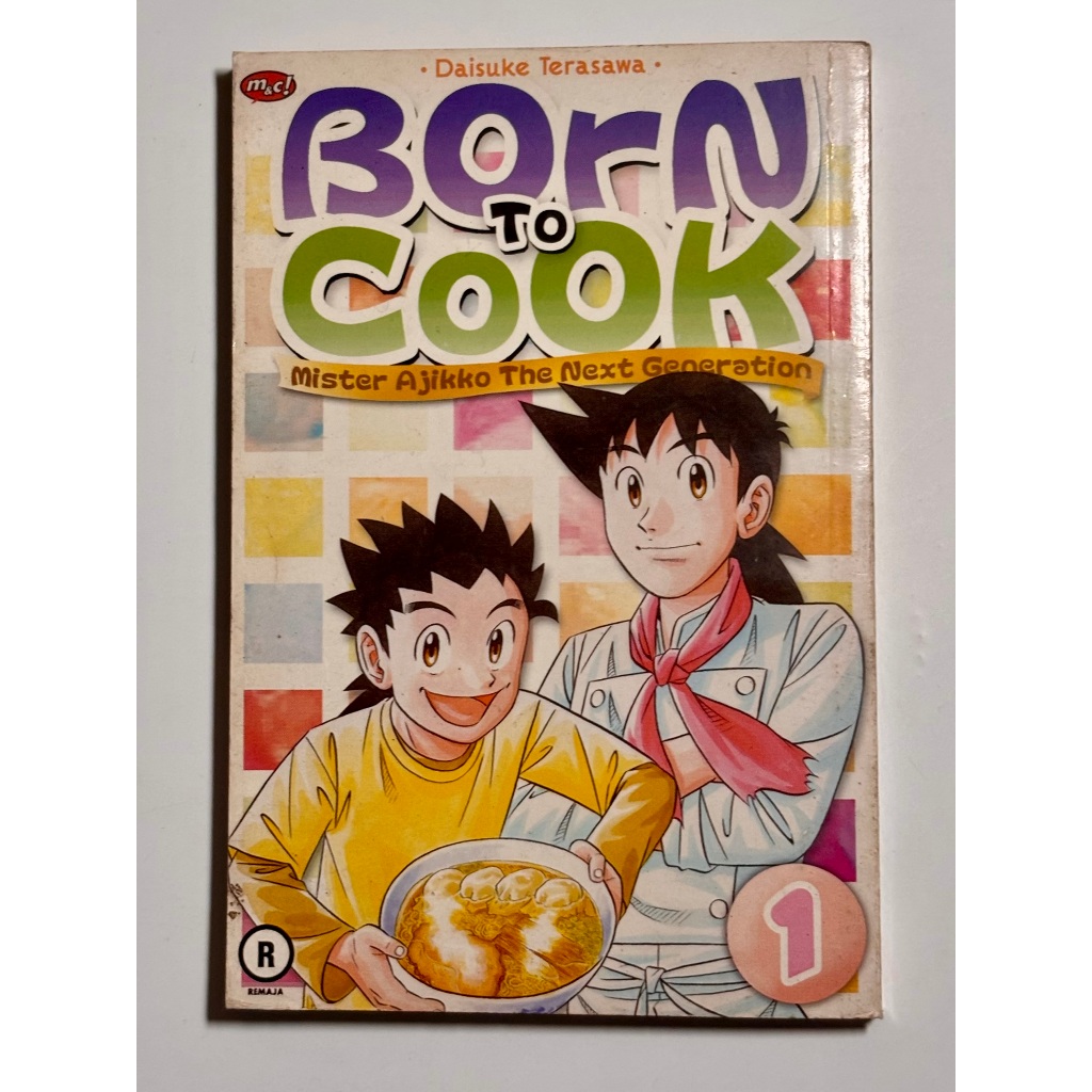 buku komik born to cook 1-4