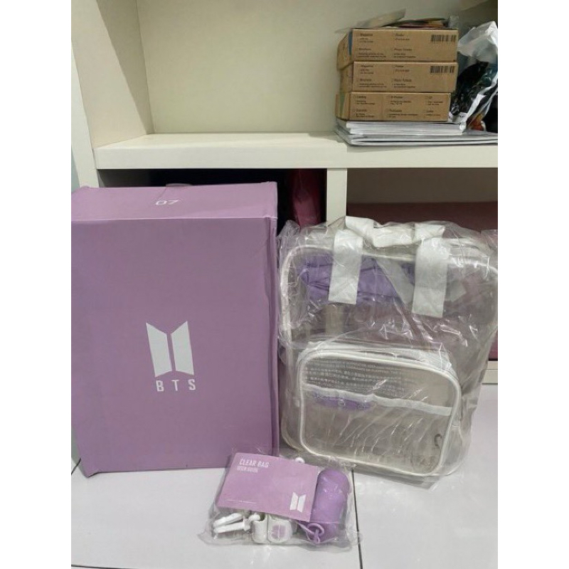 CLEAR BAG ONLY BTS MERCH BOX 3