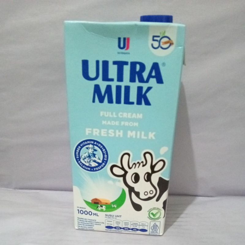 

Ultra Milk UHT Full Cream 1000ml