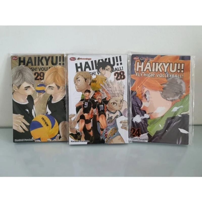 Haikyuu vol 24, 28, 29 komik preloved ori