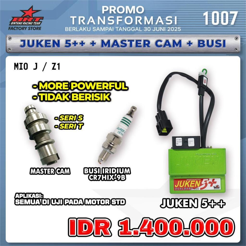 Brt Juken 5+++ Master Cam + Busi Mio J / ZI