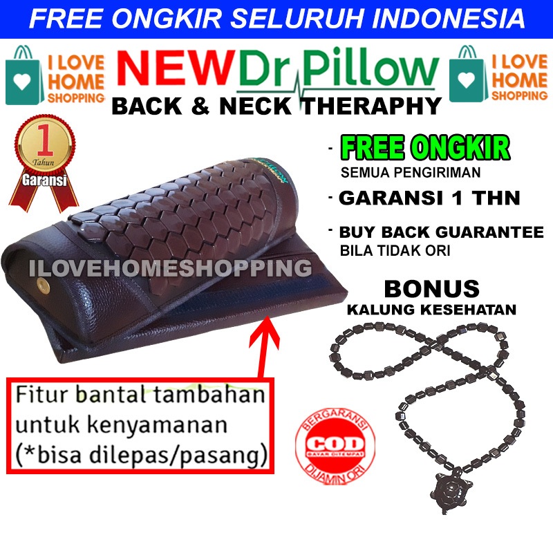 DR PILLOW (Bantal kesehatan dgn batu Tourmaline)
