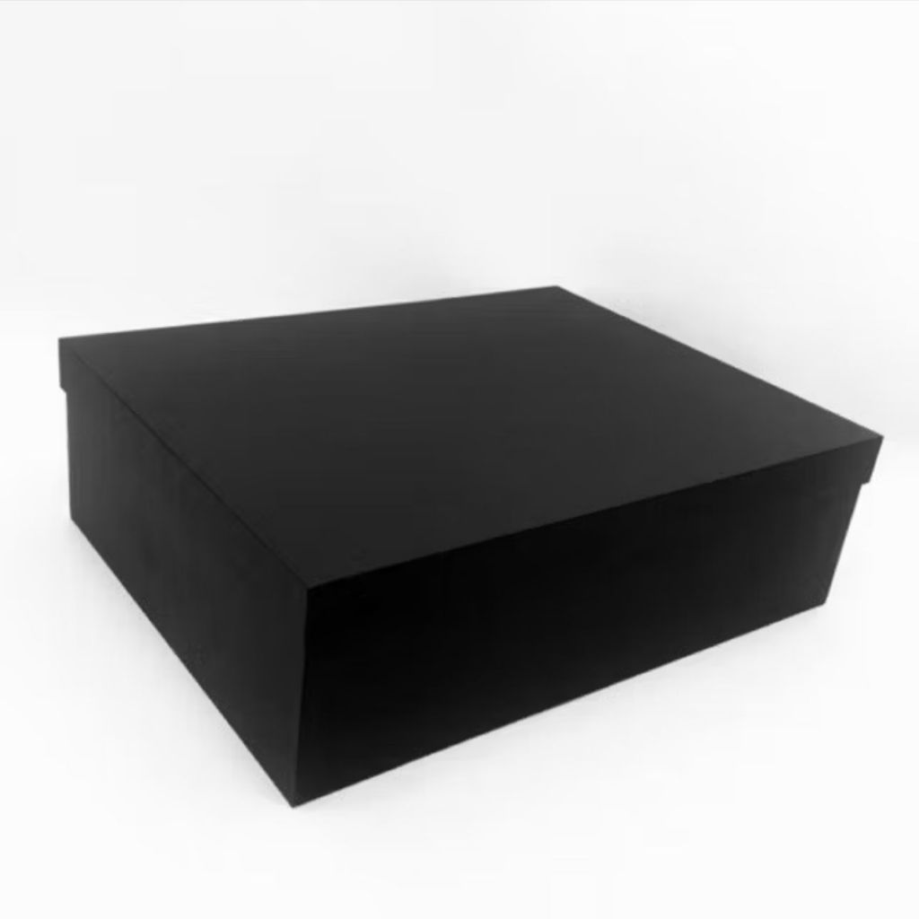 

Gift box/ hard box/ kotak kado besar Hitam ukuran 45x35x15