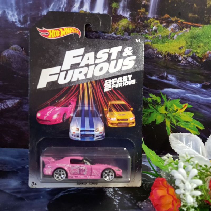 hotwheels honda s2000 pink seri card 2017