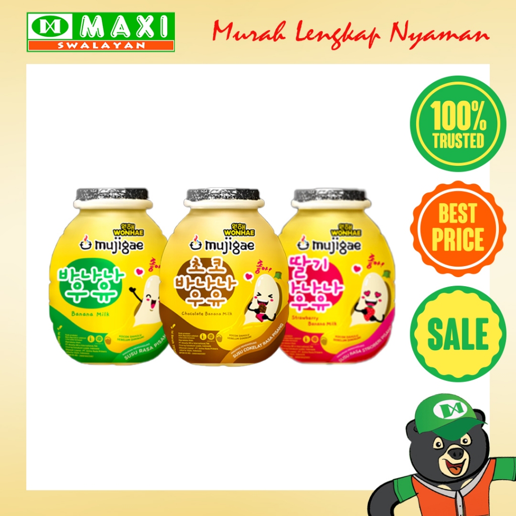 

Mujigae Banana Milk 200ml