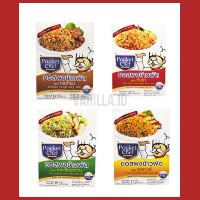 

READY TERMURAH Pocket Chef Fried Rice Mix