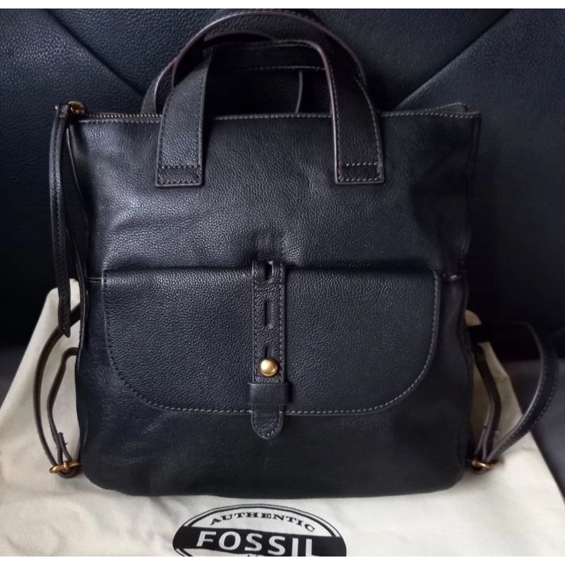 fossil backpack preloved