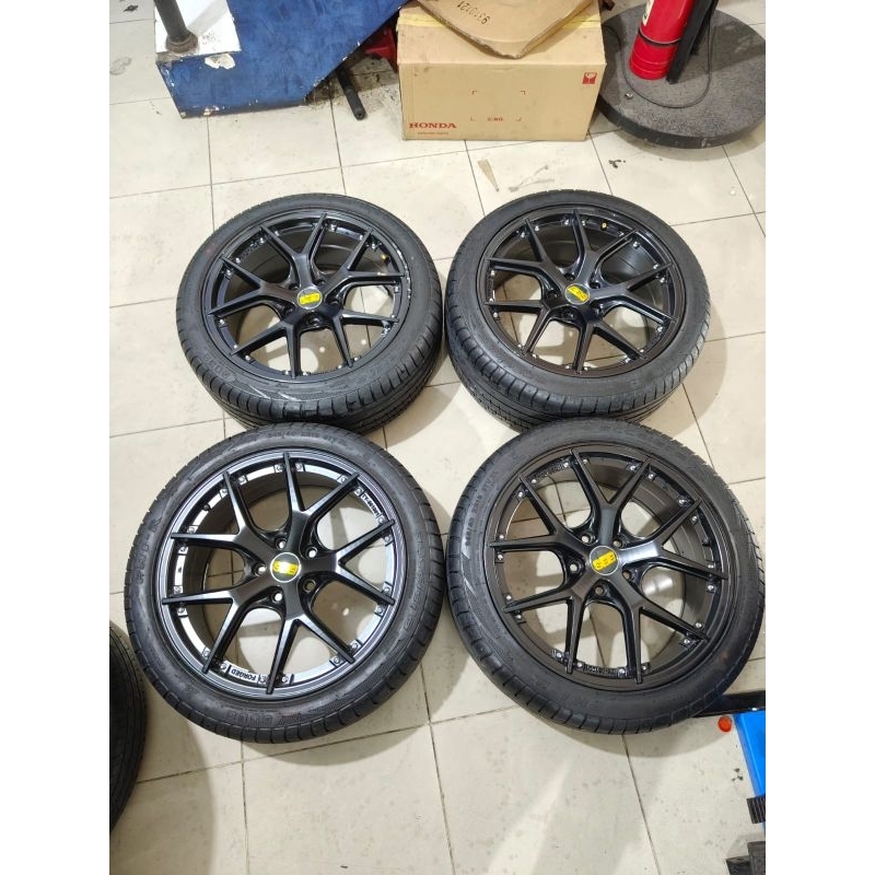Velg Second BBS R18x8 H5x114,3 ET40 Ban Accelera 245/40 R18