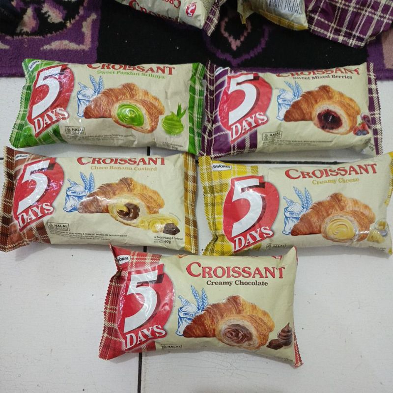 

roti croissant 5 days