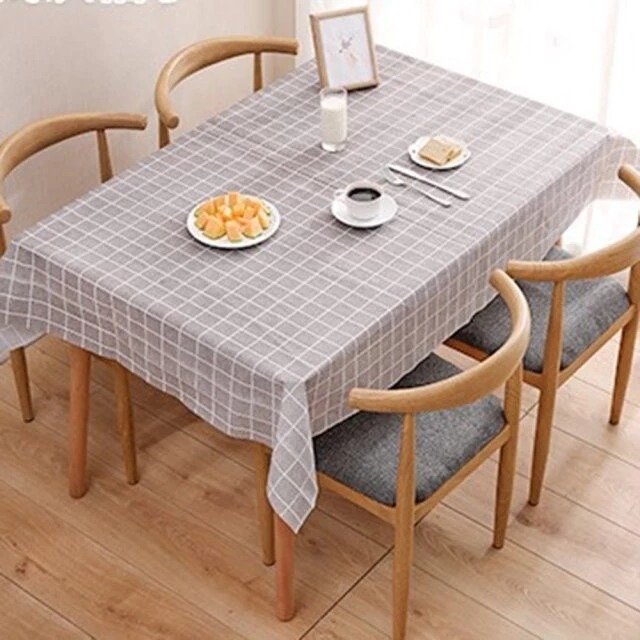 Taplak Meja / Taplak Meja Makan Anti Air PEVA Ukuran Taplak Meja Jumbo Alas Meja PEVA - BTPL