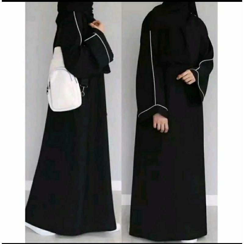 abaya hitam Turkey list tangan termurah