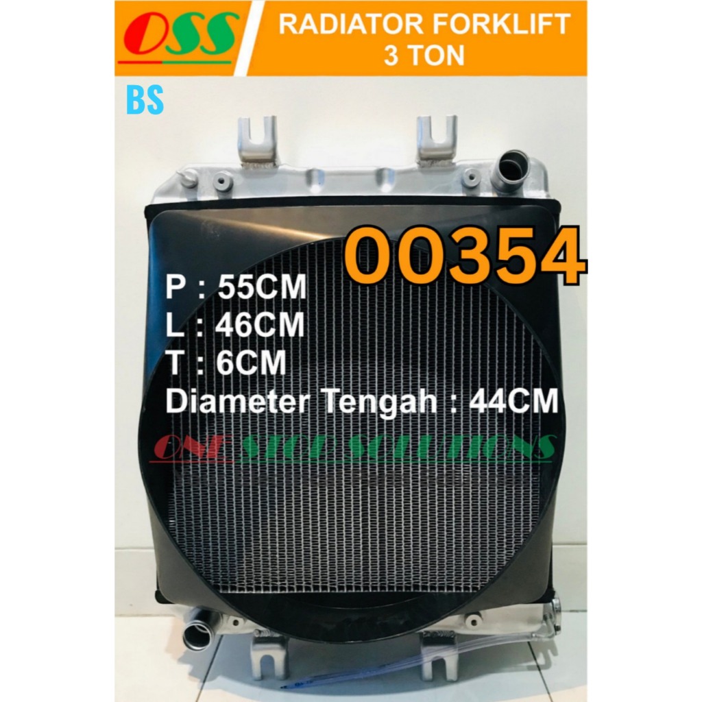 RADIATOR FORKLIFT 3 TON HANG CHA