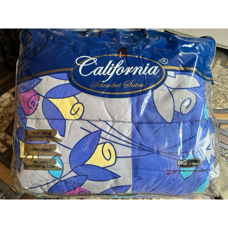set bed cover California ukuran 180x200