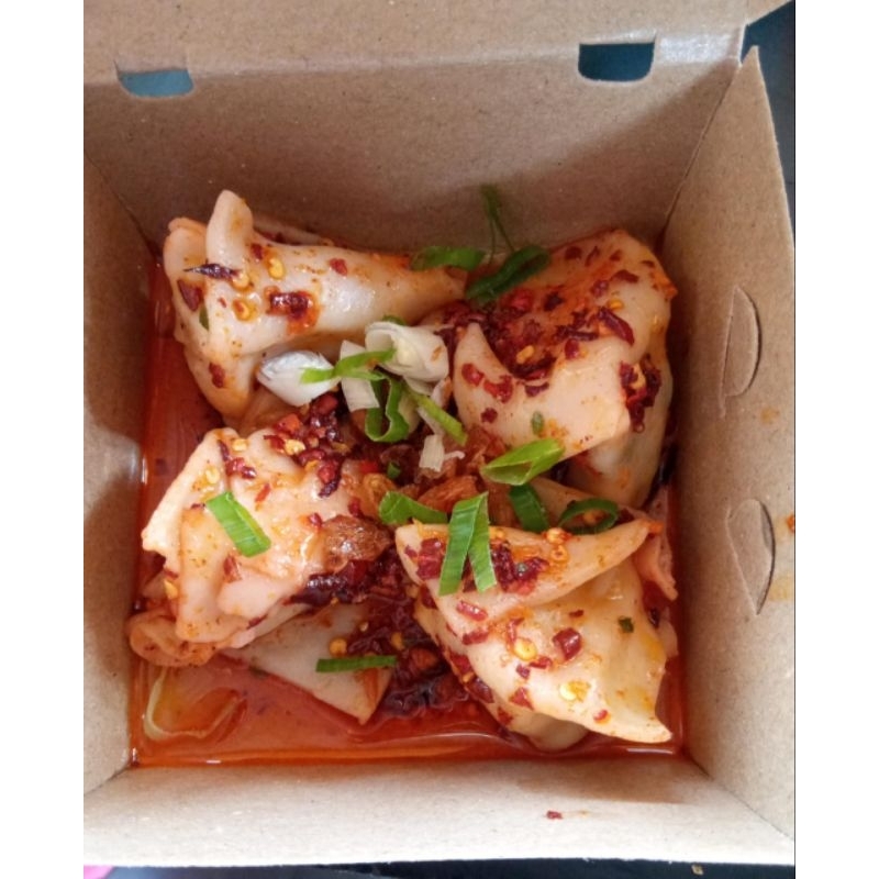 

Pangsit Wonton (Bumbu Chili Oil)