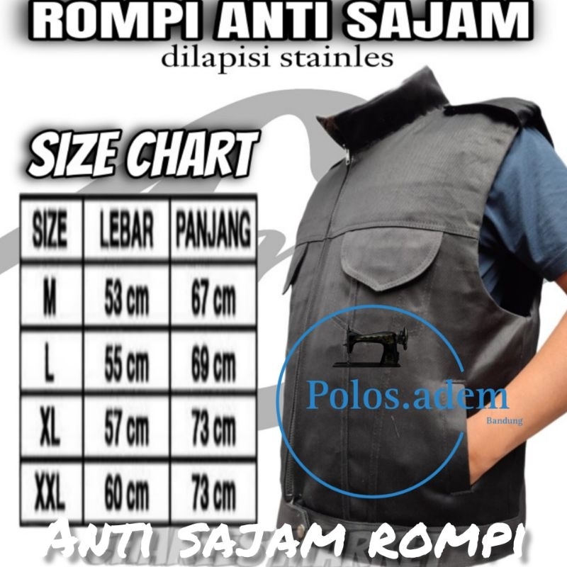 ROMPI ANTI SAJAM ROMPI ANTI SENJATA BEGAL DAN LAINYA