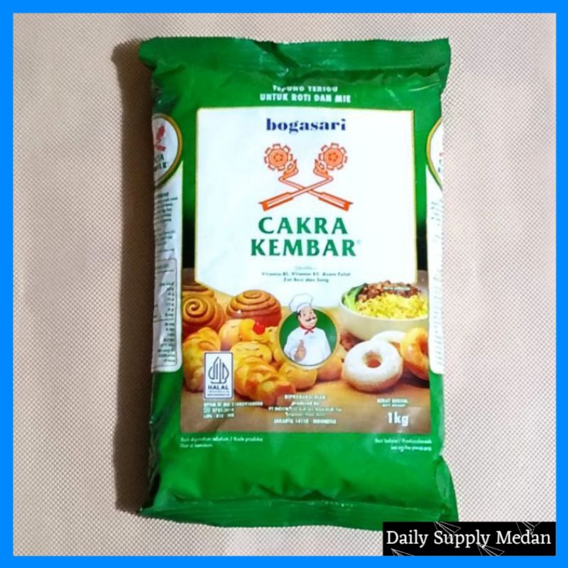 

Cakra Kembar Tepung Terigu 1kg