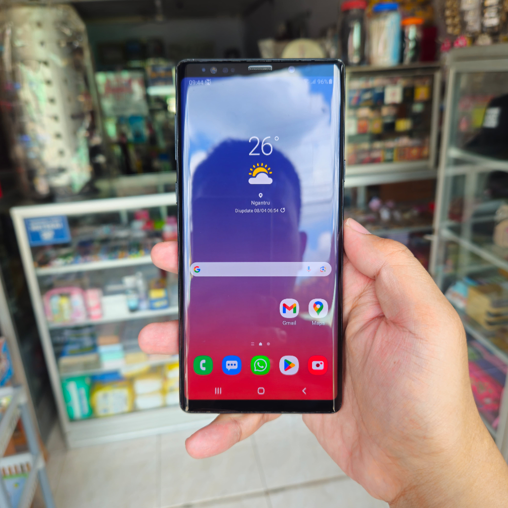 Samsung Note 9 8/512 Bekas Resmi SEIN Warna Hitam