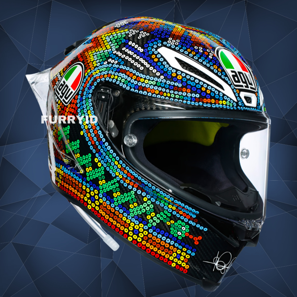 HELM FULL FACE AGV PISTA GP-R WINTER TEST 2018