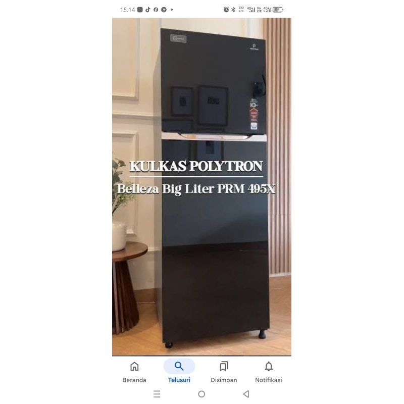 kulkas polytron melodi elektronik