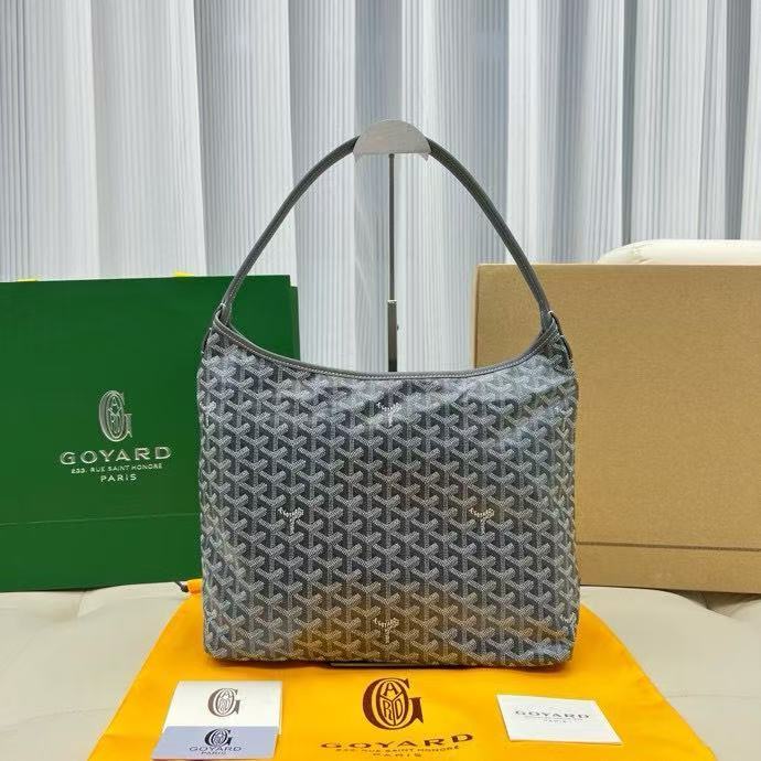 GOYARD Hobo Underarm Bag Shoulder Bag Grey 5811