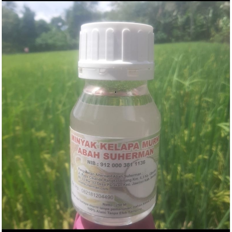 

MINYAK KELAPA MURNI ABAH SUHERMAN ASLI