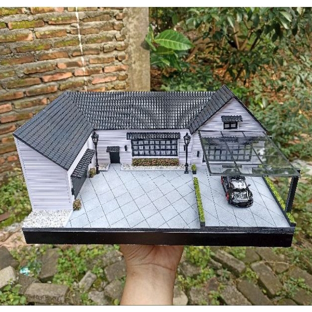 Diorama Modern House | DIORAMA EROPA | DIORAMA 64 | DIORAMA DIECAST | DIORAMA HOTWHEELS