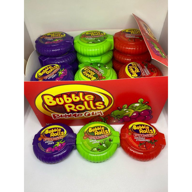 

Chen Liang ji -permen karet Bubble Rolls isi 30 pcs