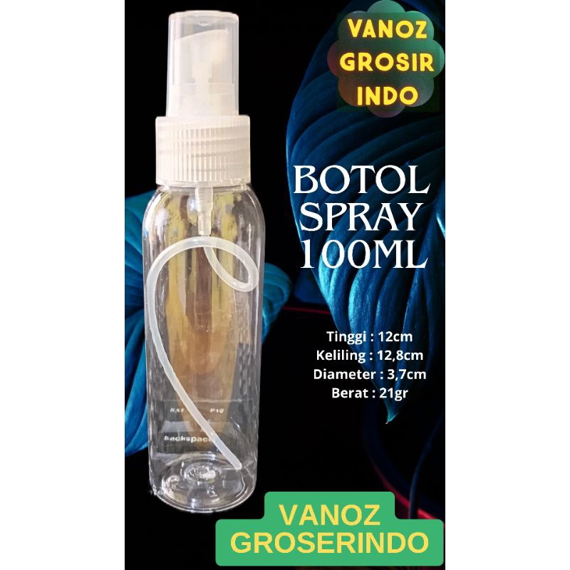 Botol Spray 100ml / Spray 100ml / Botol Parfum 100ml