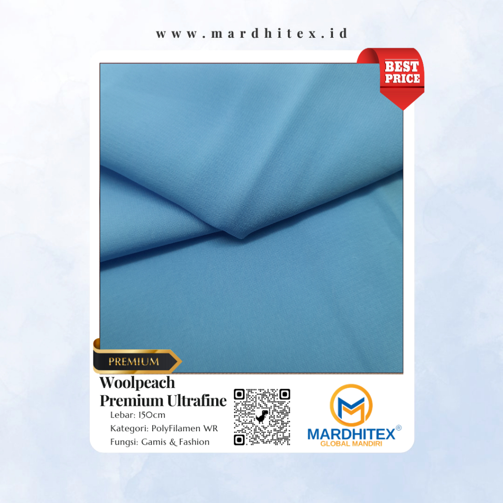 Kain Woolpeach Premium Ultrafine / Wolfis Ultra Premium, 165 gsm, Ecer