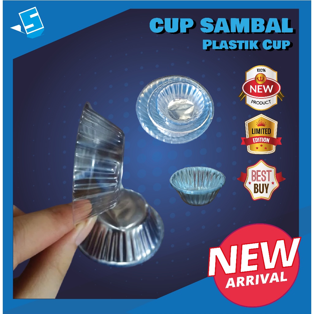 Mika Sambel / Mika plastik Sambel / Cup Sambel Mini / Plastik Cup sambel / CUP Plastic