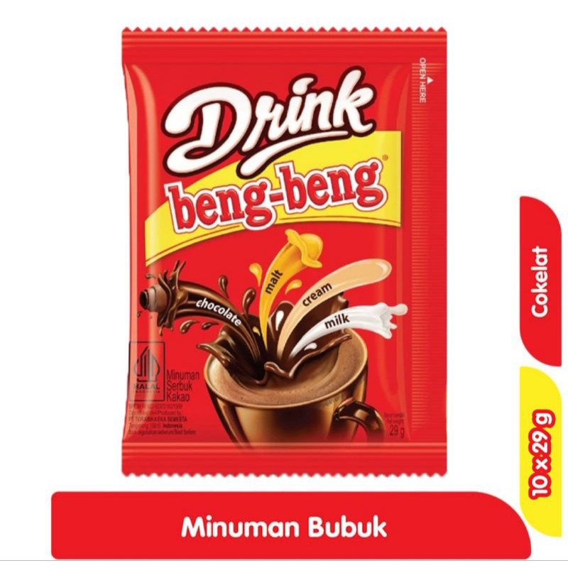 

Beng Beng Minuman Coklat Serbuk Renceng 10 x 29 gr